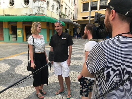 Dreharbeiten in Salvador Bahia Brasilien TV Kino Video - Betreuung vor Ort.